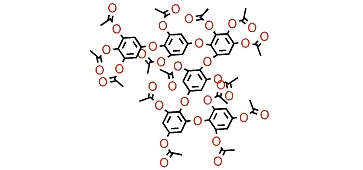 Deshydroxyhexafuhalol B pentadecaacetate